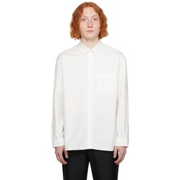 White Comfort Shirt 232028M192001