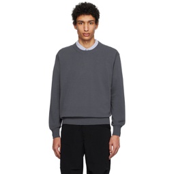 Gray Comfort Sweater 241028M201000