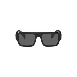 Black Rectangular Sunglasses 241208M134026