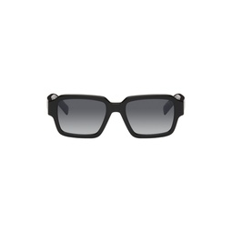 Black Rectangular Sunglasses 241208F005002