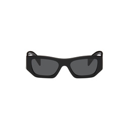 Black Logo Sunglasses 241208F005032