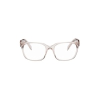 Pink Rectangular Glasses 232208F004000