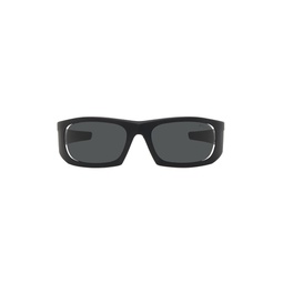 Black Sport Sunglasses 231208M134008