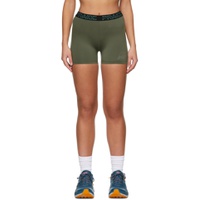 Green Hurdle Dry Fit Running Sport Shorts 222325F541001