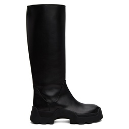 Black Stomp Boots 232288F115003
