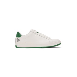 White   Green Albany Sneakers 241422M237002
