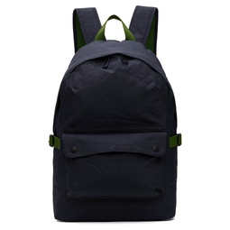 Blue Nylon Backpack 241422M166000