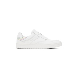 White Leather Liston Sneakers 241422M237012