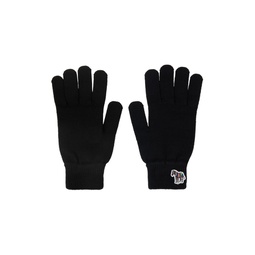 Black Zebra Gloves 232422M135002
