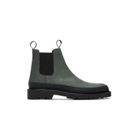 Gray Geyser Chelsea Boots 232422M223003