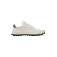 White   Beige Damon Sneakers 231422M237013