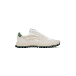 White   Beige Damon Sneakers 231422M237013