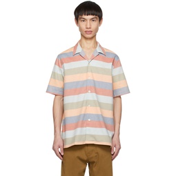 Multicolor Stripe Shirt 231422M192047
