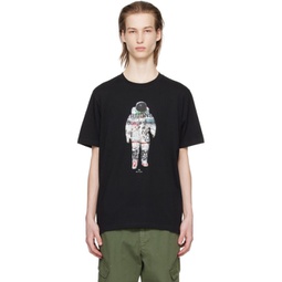 Black Astronaut T-Shirt 241422M213010