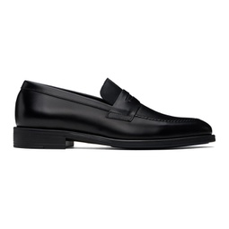 Black Leather Remi Loafers 241422M231000