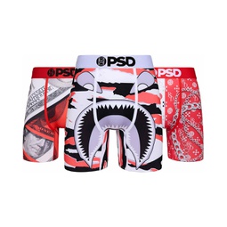 Mens PSD 3-Pack Fire Red