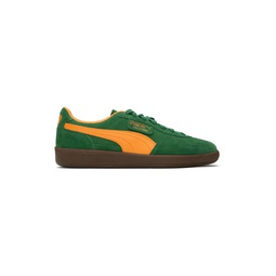 Green Palermo Sneakers 241010M237017