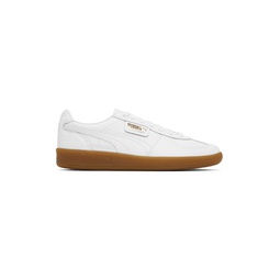 White Palermo Premium Sneakers 241010M237024
