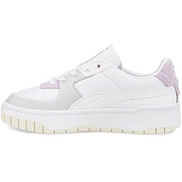 PUMA Womens Cali Dream Platform Sneakers Shoes Casual - Off White, Purple, White
