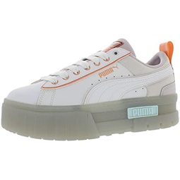 PUMA Womens Mayze Summer Camp Platform Sneakers Shoes Casual - Pink, White