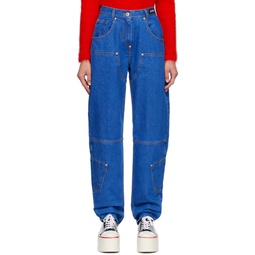 Blue Workwear Jeans 222252F069017