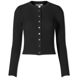 Paco Rabanne Buttoned Cardigan Black