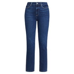 Cindy Slim-Fit Cropped Jeans