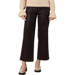 Womens Paige Nellie Trousers Styling in Chicory Coffee Luxe Coating