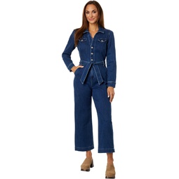 Womens Paige Anessa Long Sleeve Jumpsuit