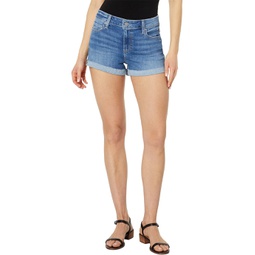 Paige Jimmy Jimmy Shorts Raw Cuff in Reflection