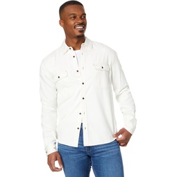 Mens Paige Martin Utility Button Up Long Sleeve Shirt