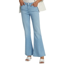 Genevieve Low-Rise Flare Jeans