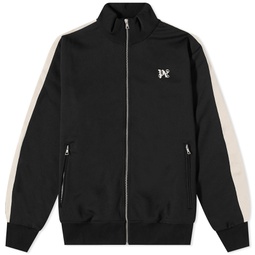 Palm Angels Monogram Track Jacket Black