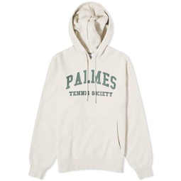 Palmes Mats Collegate Hoodie Oatmeal