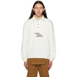 Off-White Academy Rugby Long Sleeve Polo 231963M212004