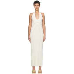 Off-White India Maxi Dress 241438F055006