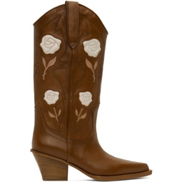 Brown Rosalia Boots 241616F115001
