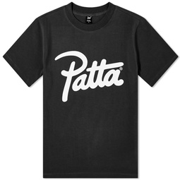 Patta Basic Fitted T-Shirt Black