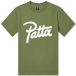 Patta Basic Fitted T-Shirt Olivine