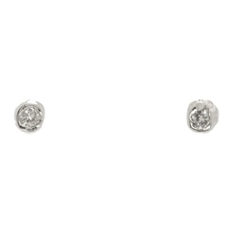 Silver 2mm Stud Earrings 241627M144004