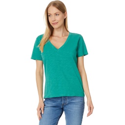 Womens Pendleton Short Sleeve V-Neck Tee