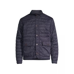 Crown Greenwich Garment-Dyed Bomber Jacket