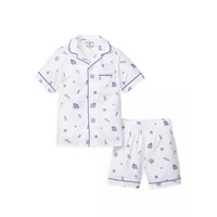 Little Kids & Kids 2-Piece Suffolk Seashells Classic Shirt & Shorts Set
