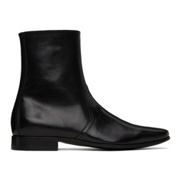 Black 400 Leather Chelsea Boots 231377M223000