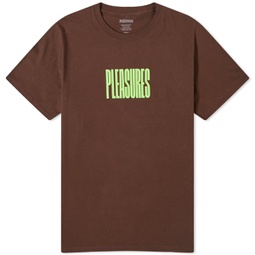 Pleasures Master T-Shirt Brown
