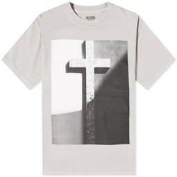 Pleasures Cross Robert Maplethorpe T-Shirt Grey