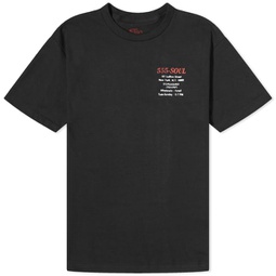 Pleasures x 555 Biz Card T-Shirt Black