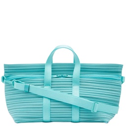 Pleats Please Issey Miyake Pleats Boston Bag Blue