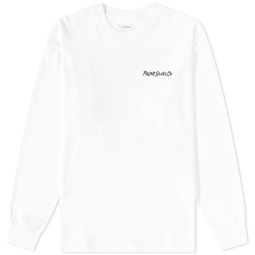 Polar Skate Co. Campfire Long Sleeve T-Shirt White