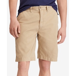 Mens Relaxed Fit Twill 10 Short